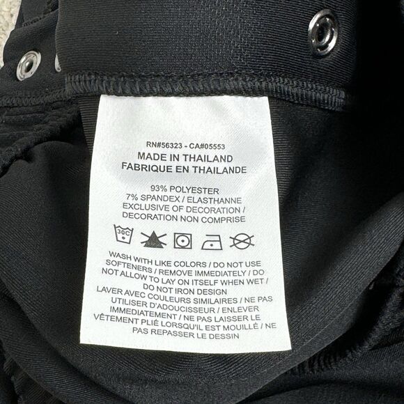 Nike Purdue University Boilermakers Track Pants Mens Medium Black Snap Joggers - Picture 5 of 7